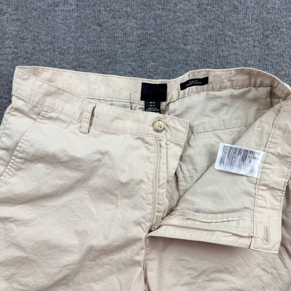 H&M Slim Fit Chino Shorts Men's 31 Beige Tan Cotton Casual Summer 0857448 - Picture 7 of 12